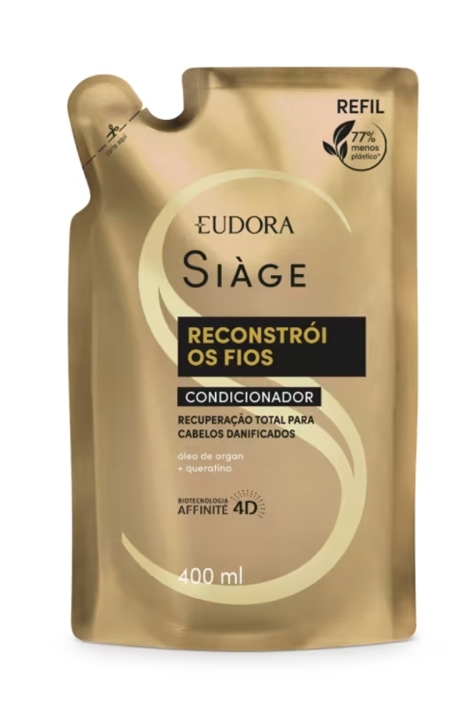 Refil Condicionador Siàge Reconstrói os Fios 400ml