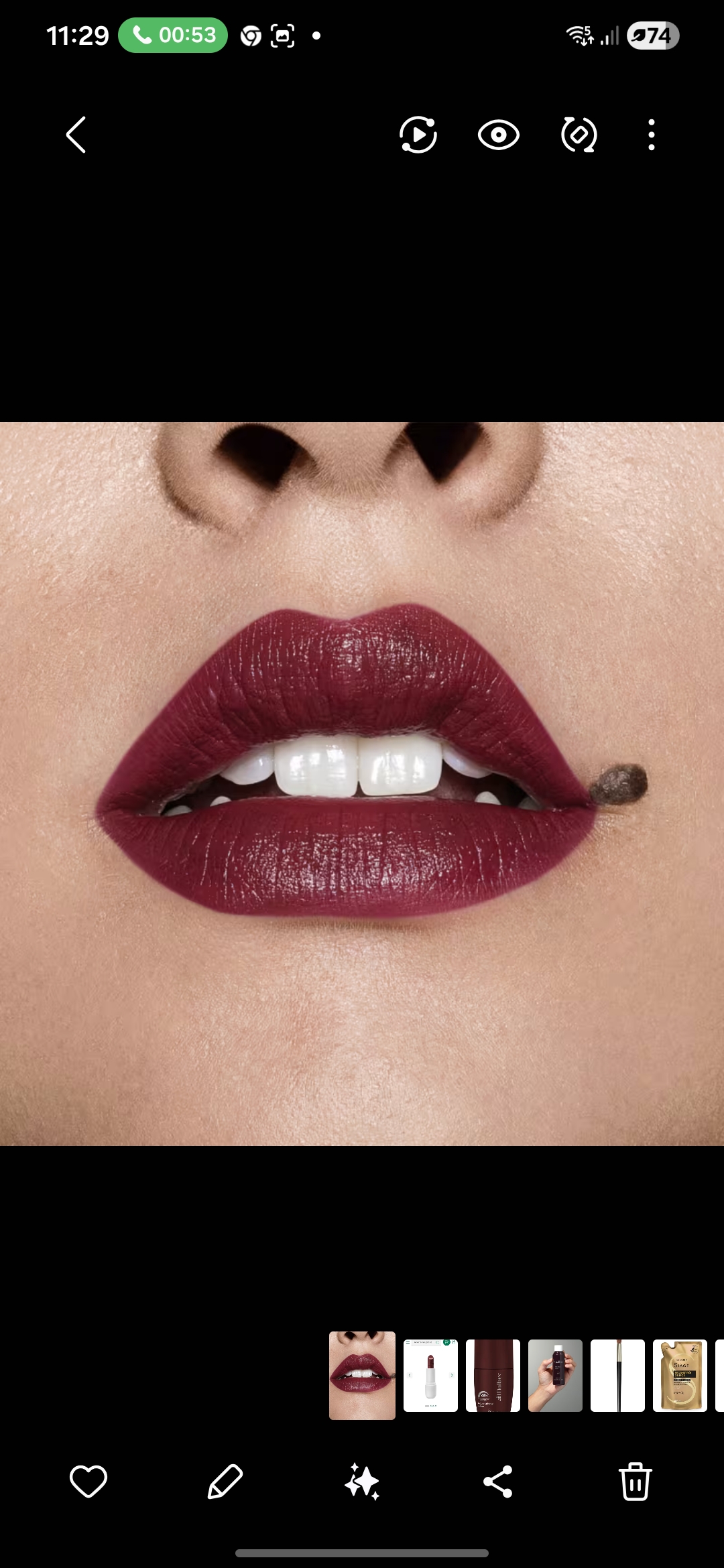 Batom Cremoso Vinho 420 Intense 3,8g