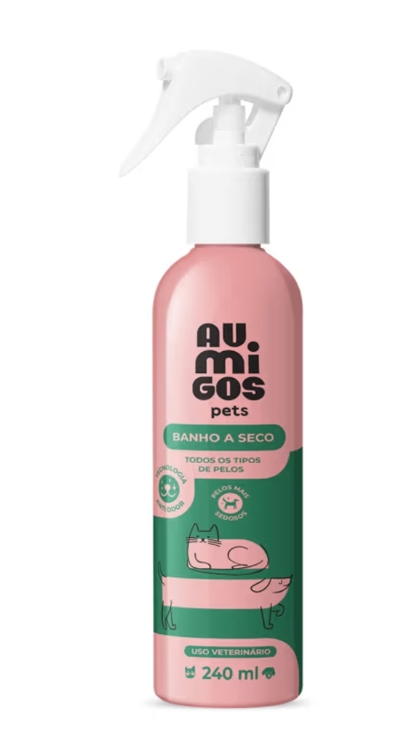 Banho a Seco Au.Migos Pets 240ml